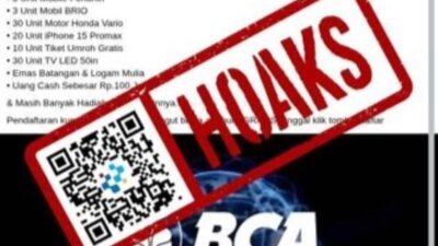 [HOAKS] Tautan Pendaftaran Gebyar BCA Periode April 2026