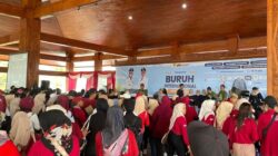 May Day 2026, Ribuan Buruh Sukoharjo Berkumpul di Taman Budaya, Bukan Demo tapi Senam Massal