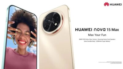 Huawei Nova 15 Max Diperkenalkan dengan Sensor RYYB dan Baterai Besar 8.500mAh Menjelang Peluncuran Global 7 Mei