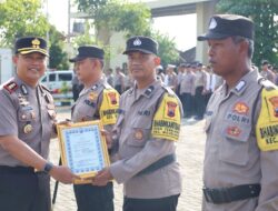 Dinilai Berprestasi, Sejumlah Bhabinkamtibmas Polres Sukoharjo Raih Penghargaan