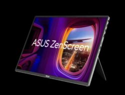 Asus Luncurkan Monitor Portabel ZenScreen OLED MQ16FC dengan Pengisian Daya Balik 65W