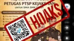 [HOAKS] Tautan Rekrutmen Petugas PTSP Kejaksaan 2026