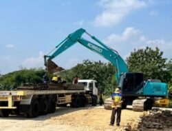 Dukung Percepatan Sekolah Rakyat Tahap II, Kementerian PU Pasang Jembatan Bailey 90 Meter di Brebes
