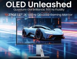 Monitor Gaming BenQ Mobiuz 27 Inci Hadirkan QD-OLED 500Hz, Penyetelan Warna yang Berfokus pada Kreator