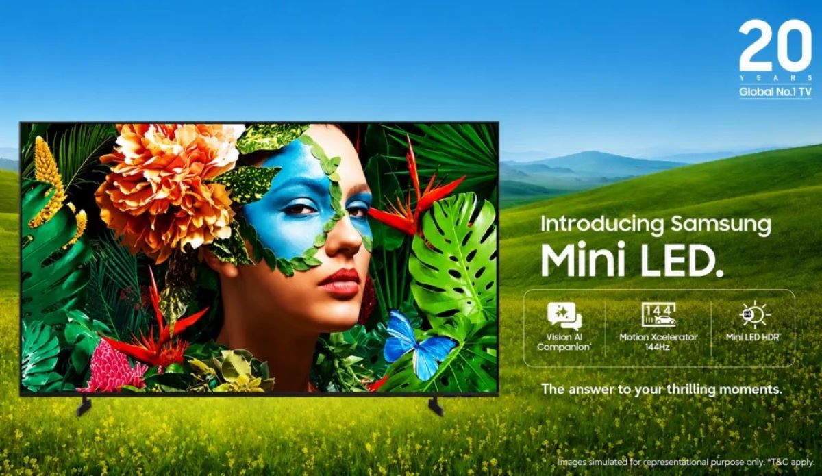Samsung Luncurkan TV Mini LED Terjangkau dengan Fitur AI dan Layar ...