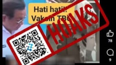 [HOAKS] Vaksin TBC Mengandung Nanobots