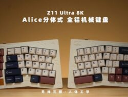 Keychron Luncurkan Keyboard Mekanik Split Bergaya Retro dengan Polling 8K