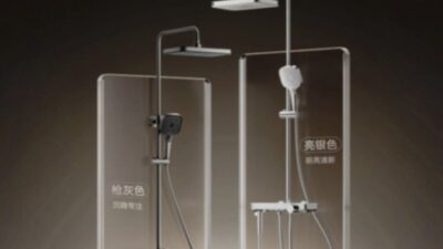 Kepala Pancuran Xiaomi Mijia Baru Diluncurkan dengan Rak Ekstra Besar 370mm, 4 Mode Semprotan