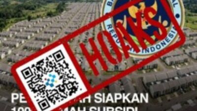 [HOAKS] Penyediaan Rumah Subsidi untuk Pegawai SPPG