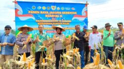 Polres Sukoharjo Panen Raya Jagung, Upaya Mendukung Swasembada Pangan Nasional