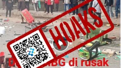 [HOAKS] Dapur MBG Dirusak Warga yang Anaknya Keracunan