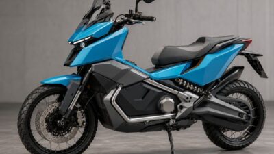 ZXMOTO Segera Diluncurkan, Skuter Petualangan 350cc, 2 Silinder, Segini Perkiraan Harganya