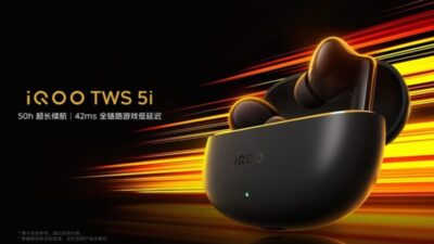 iQOO TWS 5i Diluncurkan dengan Baterai hingga 50 Jam, Bluetooth 5.4, dan Pemrosesan Audio “Monster Sound”