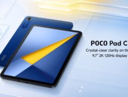 Poco Pad C1 Diluncurkan Secara Global dengan Snapdragon 6s 4G Gen 2, Layar 2K, dan Baterai 7.600mAh