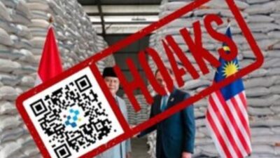 [HOAKS] Indonesia Jual Beras Rp10.000 per Kg ke Malaysia