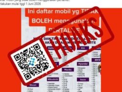 [HOAKS] Mobil di atas 1.400 cc Dilarang Beli Pertalite per 1 Juni 2026