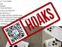 [HOAKS] Informasi Lelang iPhone Terbaru dari PT Pegadaian