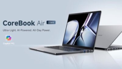 Chuwi CoreBook Air Diluncurkan sebagai PC Copilot+ dengan Intel Lunar Lake, Layar 2.8K, dan Baterai 15 Jam