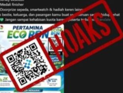 [HOAKS] Pendaftaran Pertamina Eco Run 2026