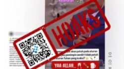 [HOAKS] Presiden Prabowo Minum Bir Saat Menjamu Macron di Istana Negara