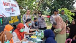 Polres Sukoharjo Gelar Baksos Pemeriksaan Kesehatan Gratis di Kawasan Slum Area