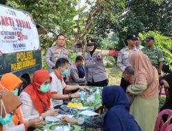 Polres Sukoharjo Gelar Baksos Pemeriksaan Kesehatan Gratis di Kawasan Slum Area