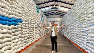 Perkuat Cadangan Pemerintah, Bulog Serap Tiga Juta Ton Beras