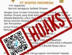 [HOAKS] Tautan untuk Klaim Voucher Cashback Rp2 Juta dari Shopee