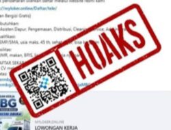 [HOAKS] Tautan Pendaftaran Lowongan Kerja untuk Program MBG 2026