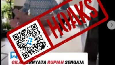 [HOAKS] Rupiah Sengaja Dilemahkan Bank Indonesia