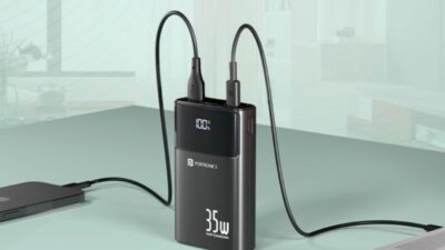 Portronics Luncurkan Power Bank 20.000mAh 35W Baru dengan Kabel Terintegrasi dan Layar LED