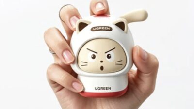 Ugreen Luncurkan Charger GaN 45W Berbentuk Kucing yang Menggemaskan dan Juga Bisa Menjadi Hiasan Meja