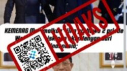 [HOAKS] Kemenag Ramal Kemiskinan Hilang jika Prabowo Jabat Presiden Dua Periode