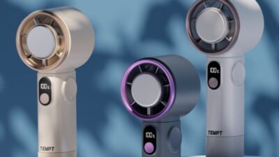 TEMPT Luncurkan Kipas Portabel ICY dengan Pelat Pendingin 18°C ​​Terintegrasi dan Waktu Operasional hingga 12 Jam