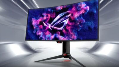 Asus Luncurkan Monitor Gaming Tandem QD-OLED 34 Inci 360Hz