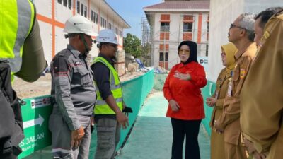 Bupati Sukoharjo Pantau Pembangunan Sekolah Rakyat, Progres Capai 82%