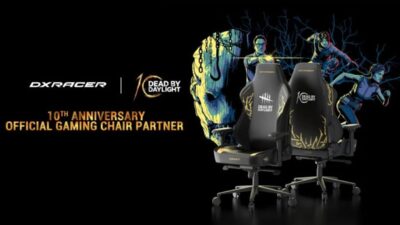 DXRacer Meluncurkan Kursi Eksklusif untuk Ulang Tahun ke-10 Dead by Daylight