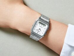 Casio Luncurkan Jam Tangan Vintage AQ230A-7DMQY dengan Tali Stainless Steel di AS