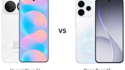 Huawei Nova 16 vs Oppo Reno 15: Perbandingan Kamera, Performa, Baterai, dan Nilai