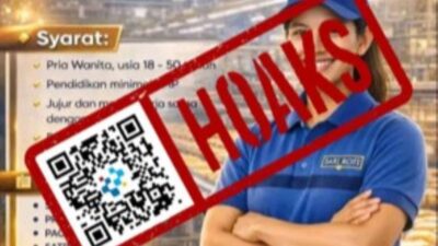 [HOAKS] Tautan Pendaftaran Lowongan Kerja Sari Roti