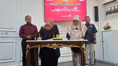 Univet Bantara Sukoharjo Jalin Kerja Sama dengan Kanwil DJP Jateng II