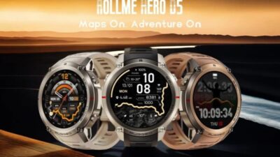 Rollme Luncurkan Smartwatch Hero D5 dengan GPS Dual-Band, Peta Offline dan Ketahanan MIL-STD 810H