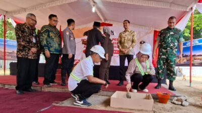 Pembangunan Pujasera Alun-alun Sukoharjo Resmi Dimulai, Nilai Kontrak Rp2,922 Miliar