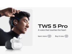 Vivo TWS 5 Pro Diluncurkan dengan ANC 60dB, Transmisi Audio 4.6Mbps, Driver 11mm