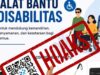 [HOAKS] Tautan Untuk Klaim Alat Bantu Disabilitas dari Pemerintah