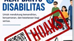 [HOAKS] Tautan Untuk Klaim Alat Bantu Disabilitas dari Pemerintah