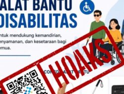[HOAKS] Tautan Untuk Klaim Alat Bantu Disabilitas dari Pemerintah