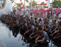 71 Personel Polres Sukoharjo Diguyur Air, Ternyata Ini Penyebabnya