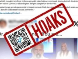 [HOAKS] Vaksin Merusak DNA dan Kekebalan Tubuh