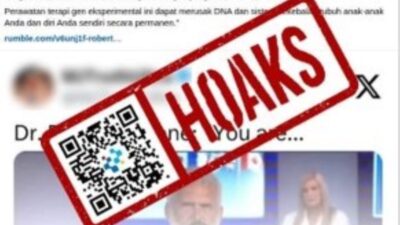 [HOAKS] Vaksin Merusak DNA dan Kekebalan Tubuh